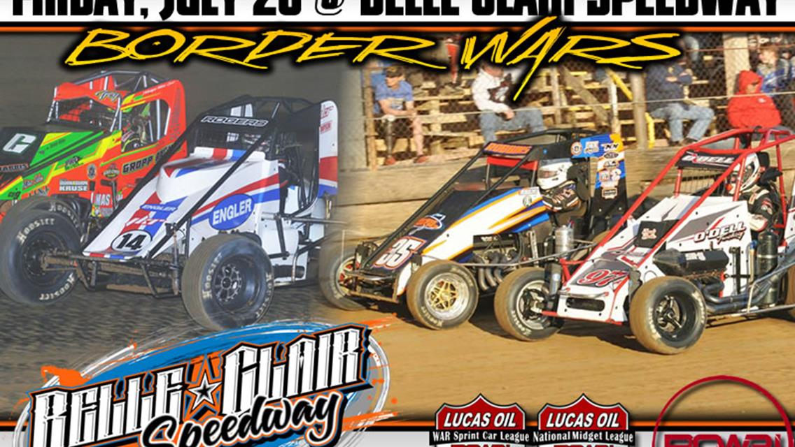 MIDGETS &amp; SPRINTS ON DISPLAY AT BELLE-CLAIR’S BORDER WARS