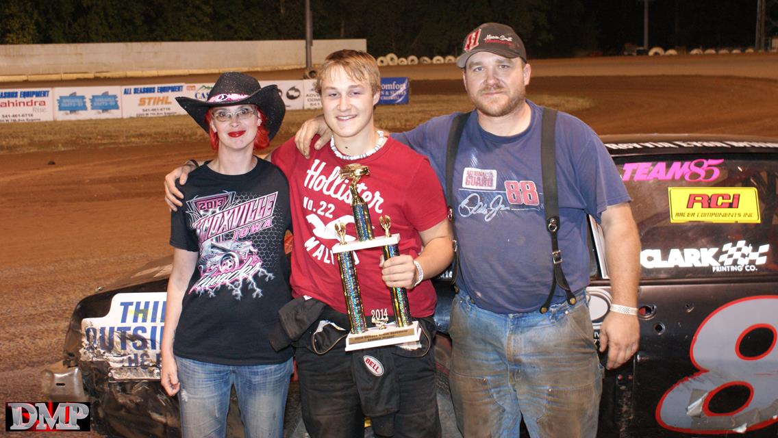 Evan Britton Wins Street Stock Race #4 Of 2014 At CGS