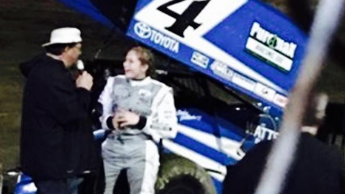 Bailey's First Feature Win