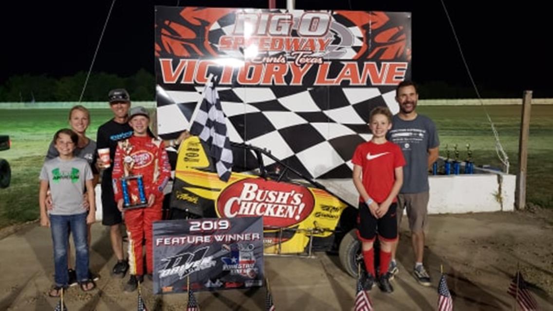 Randall and Laplante Run to NOW600 North Texas / POWRi Lonestar 600 Victory at Big O