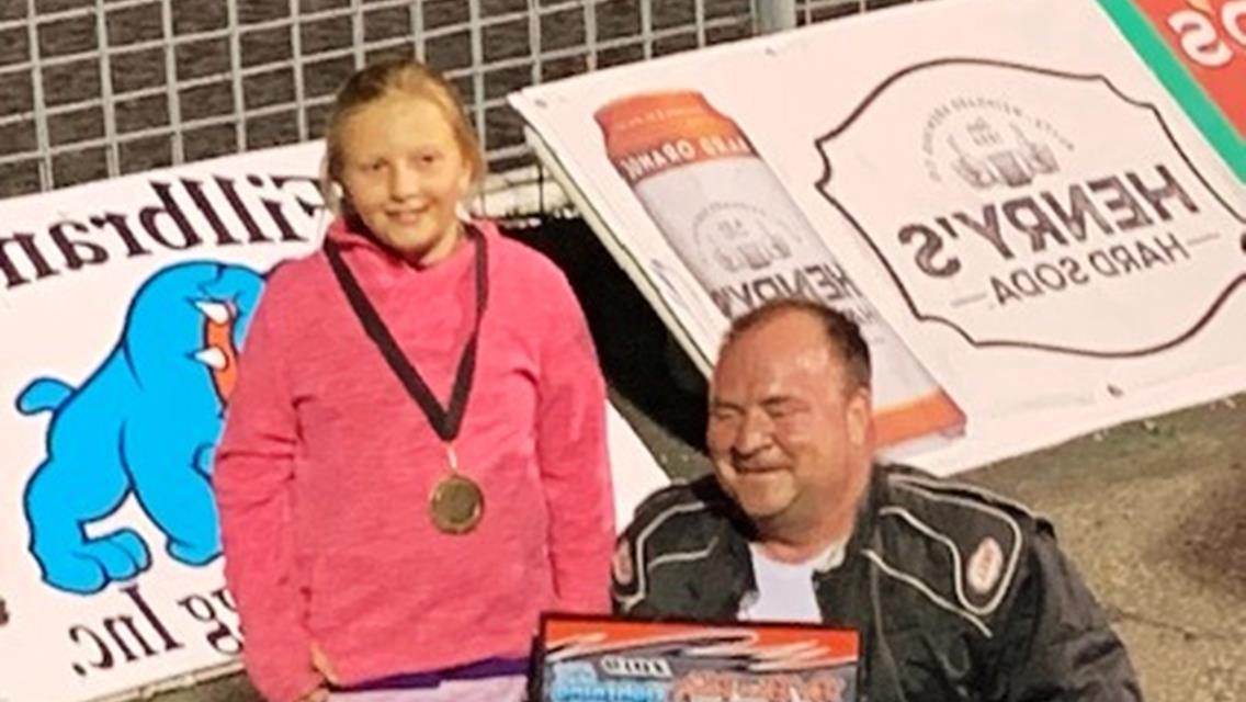 The #100 gets the clean sweep at Red River Valley Speedway