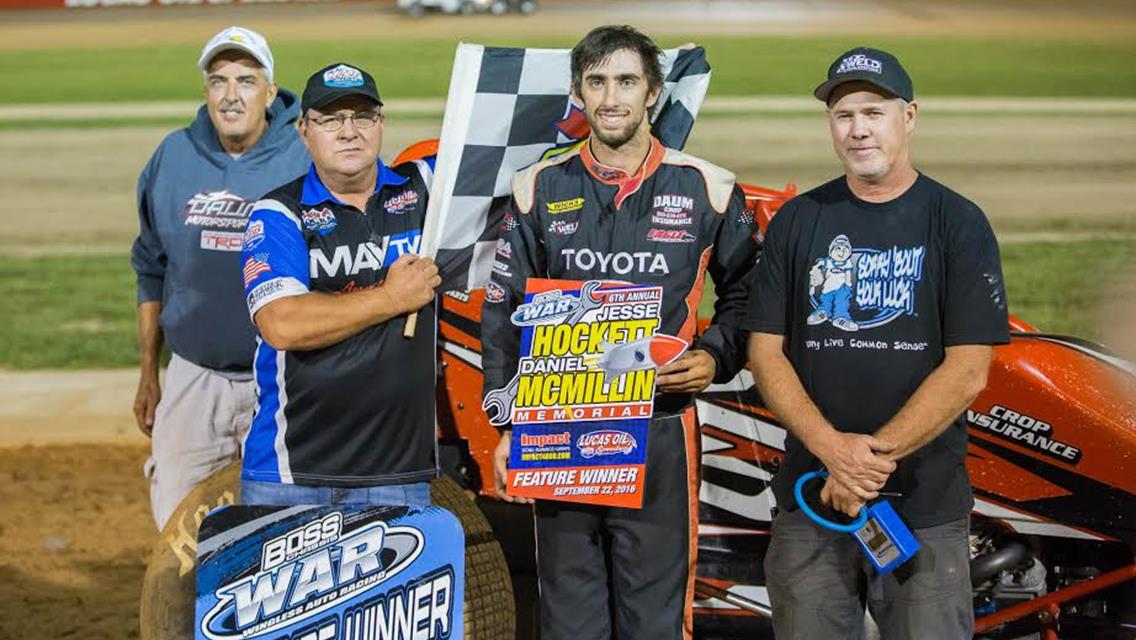 DAUM, WEYANT, &amp; BABB SOAR AT ROCKET&#39;S MEMORIAL