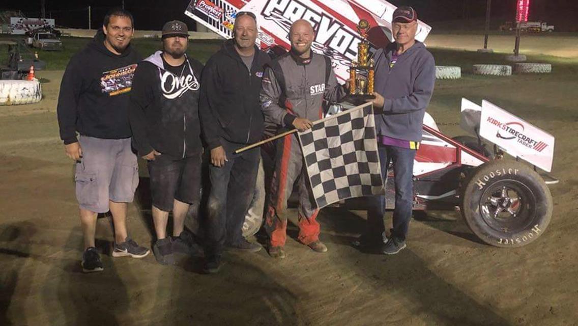Kelly Miller Wins At Electric City Speedway With ASCS Frontier Region
