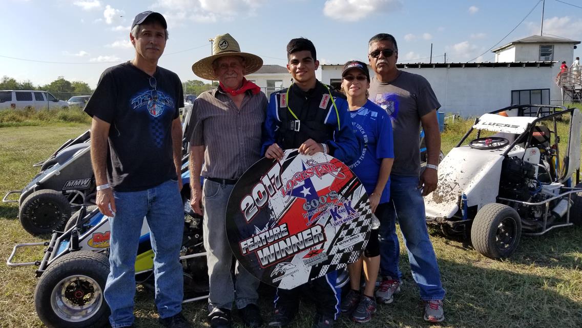 Garcia and Elkins wins the Day Time Scorcher at Gulf Coast Speedway