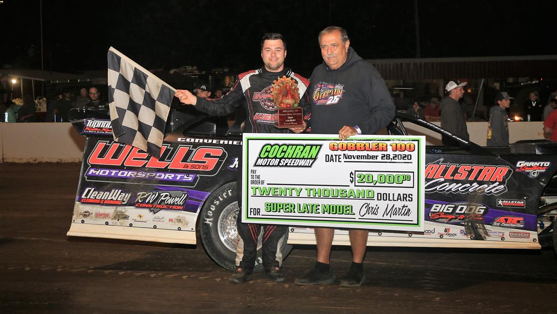 Cochran Motor Speedway (Cochran, GA) - Gobbler 100 - March 12th, 2021. (Richard Barnes photo)
