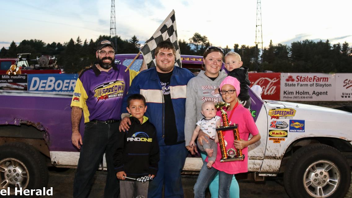 August 11th Results from Murray County Speedway