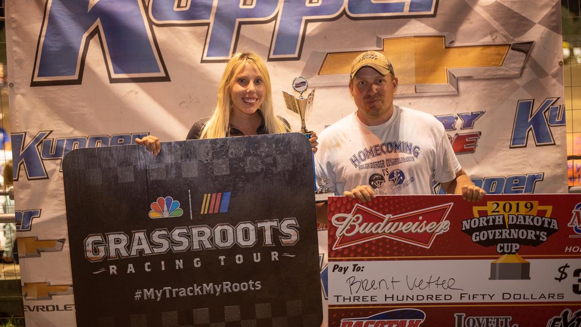 VETTER CRUISES TO VICTORY LANE