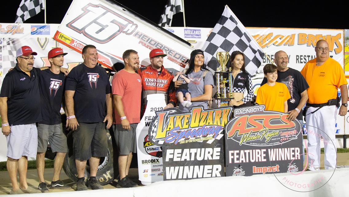 Hafertepe Makes It Three In A Row With The Lucas Oil American Sprint Car Series