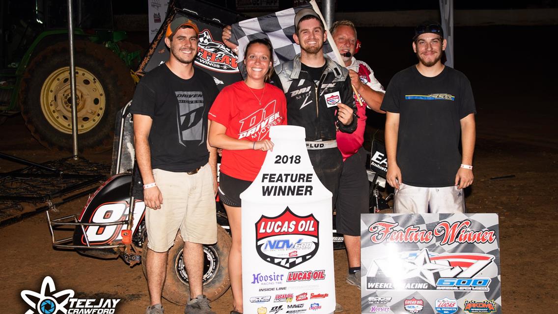 Flud Wins Twice and Laplante Returns to Lucas Oil NOW600 Series Victory Lane During Stars and Stripes Shootout Finale