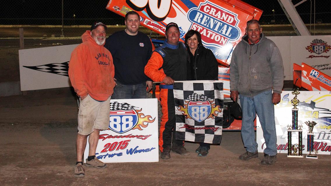 Scott Goodrich Captures Second Win of 2015 at I-88 Speedway