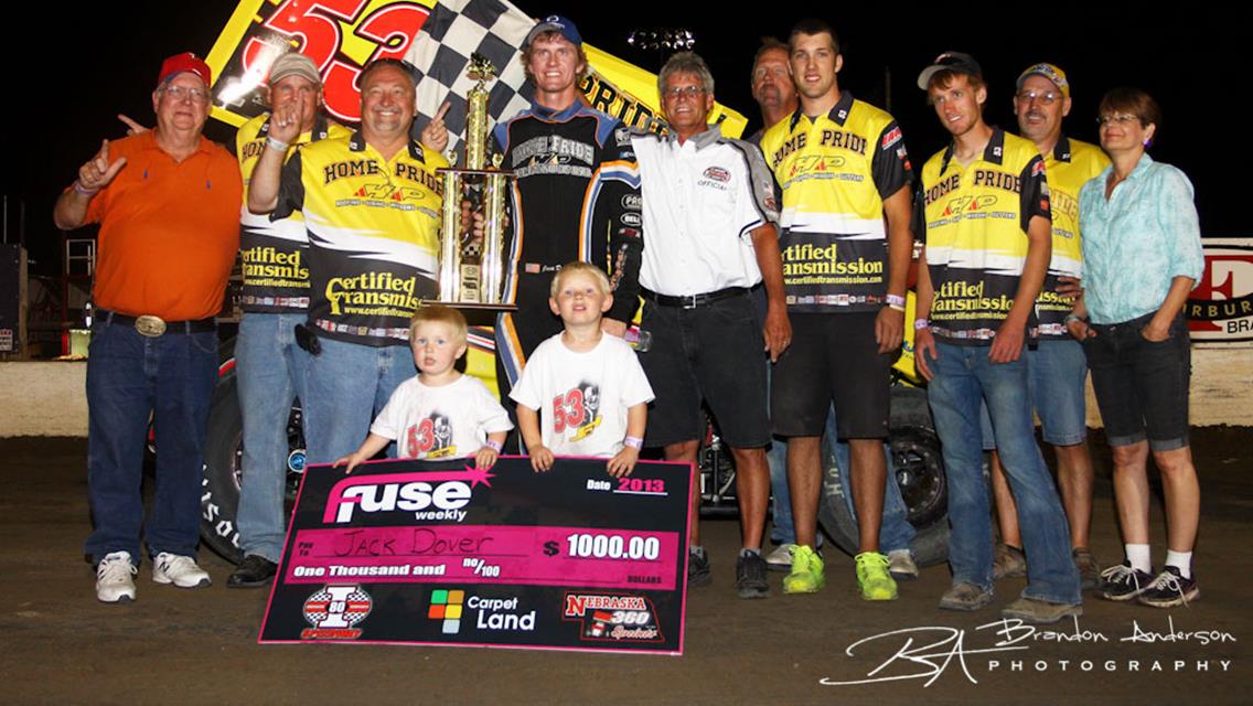 Jack Dover Victorious at I-80 Speedway