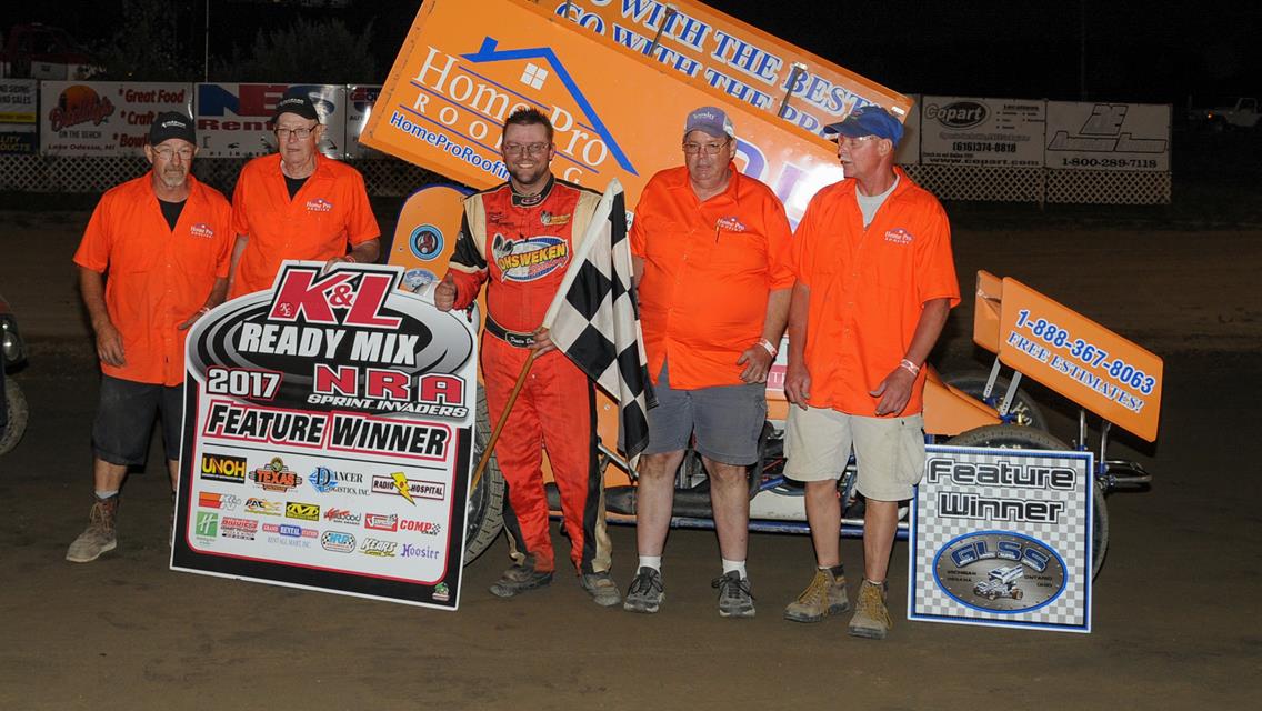 DAGGETT WINS THRILLER IN NIGHT 3