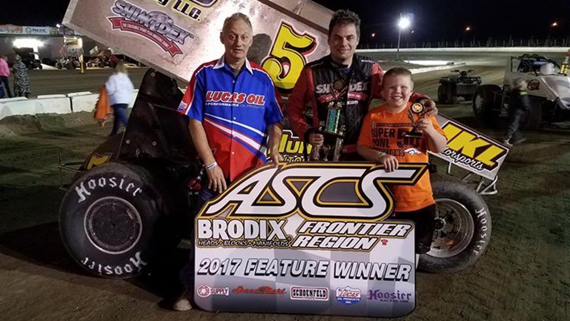Eric Lutz Sweeps ASCS Frontier Opening Weekend With Gillette Victory