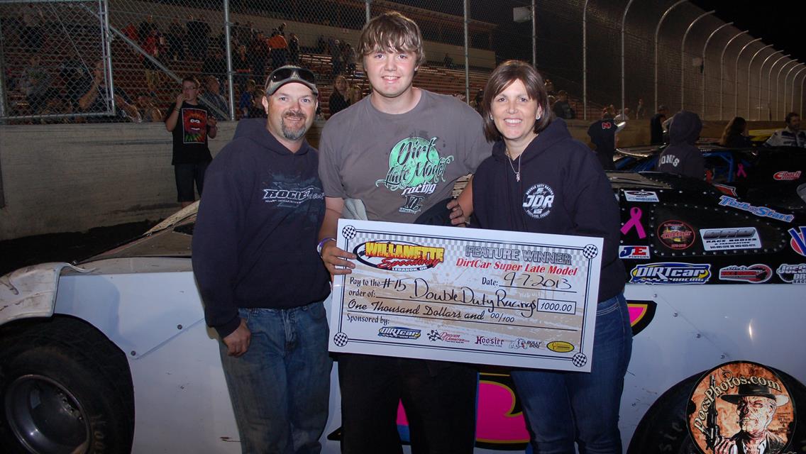 Duty, Yeack, Moore, And Housworth Willamette Winners On Saturday Night