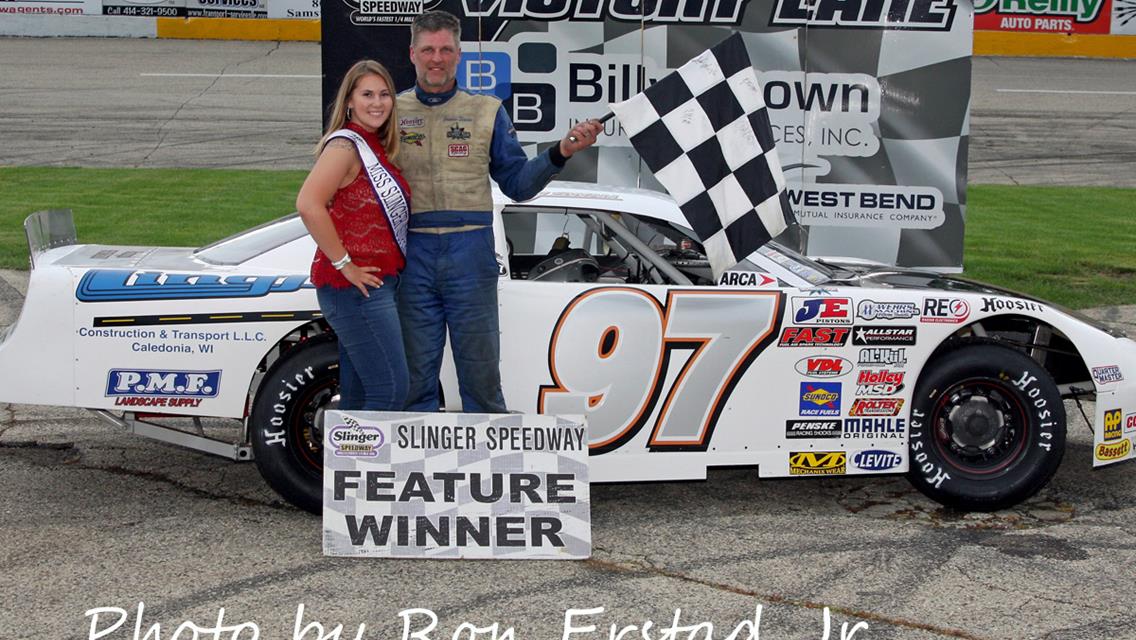 Steve Apel collects second win of the season in Zeller Transportation 75
