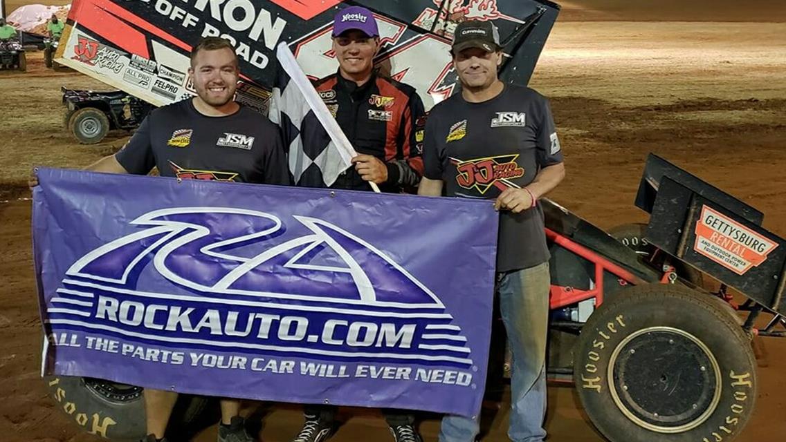 Starks Sweeps USCS Series Doubleheader in Georgia