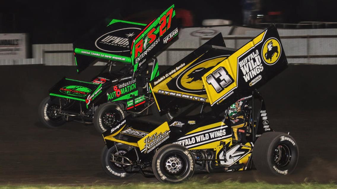 Dobmeier Claims First Career Sprint Car Win at Buffalo River Race Park