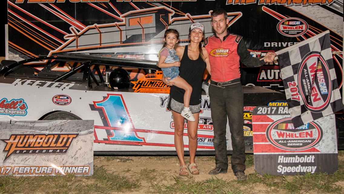 Multiple NASCAR titles and awards for Mitch Keeter in 2017