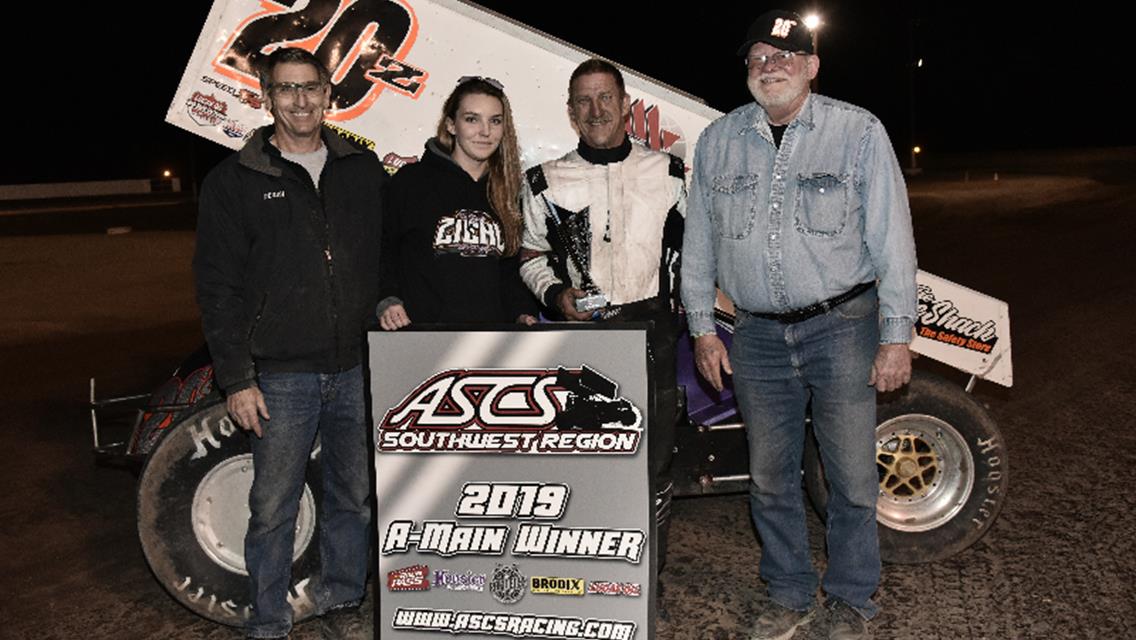 Rick Ziehl Ends Winless Streak With ASCS Southwest At Central Arizona Speedway