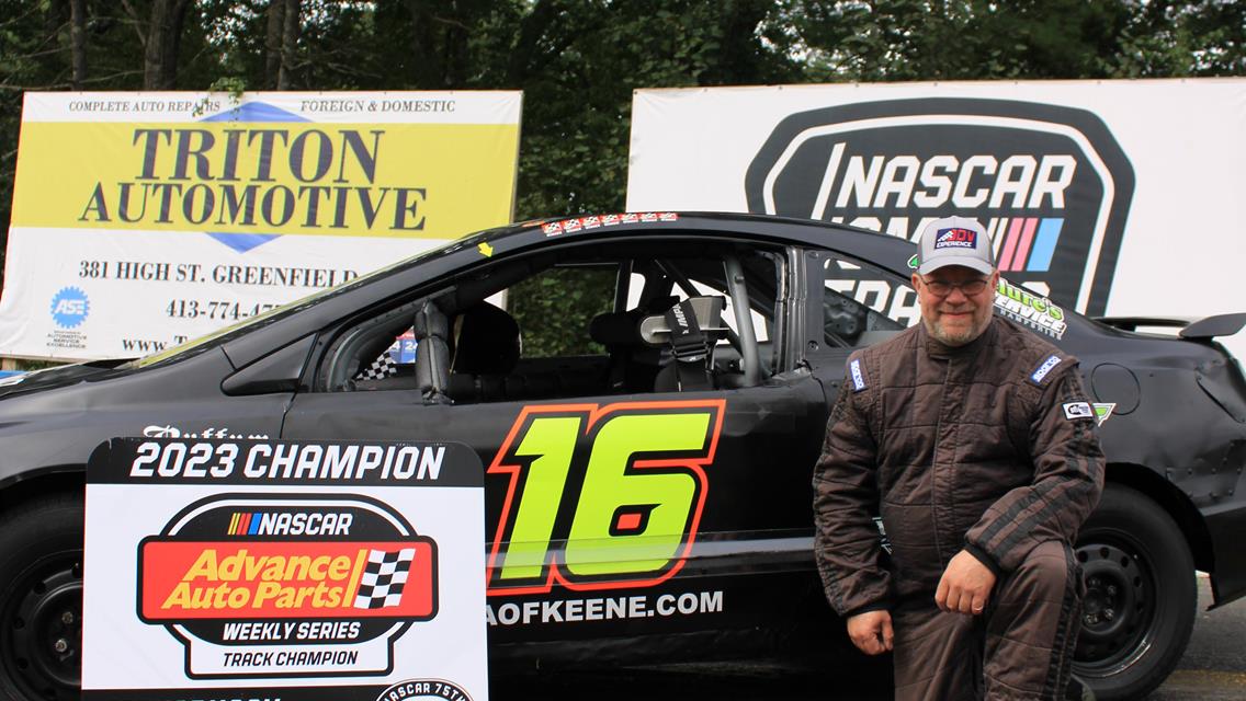 Congratulations to the 2023 Pure Stock Champion - Chris Davis