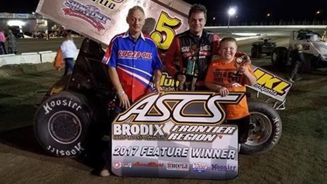 Eric Lutz Sweeps ASCS Frontier Opening Weekend Wit