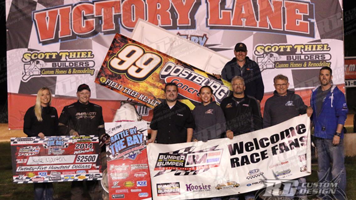 MARTEN MASTERS BUMPER TO BUMPER IRA SPRINTS – NEWCOMER COLLECTS ‘BATTLE BY THE BAY’ VICTORY AT LUXEMBURG!