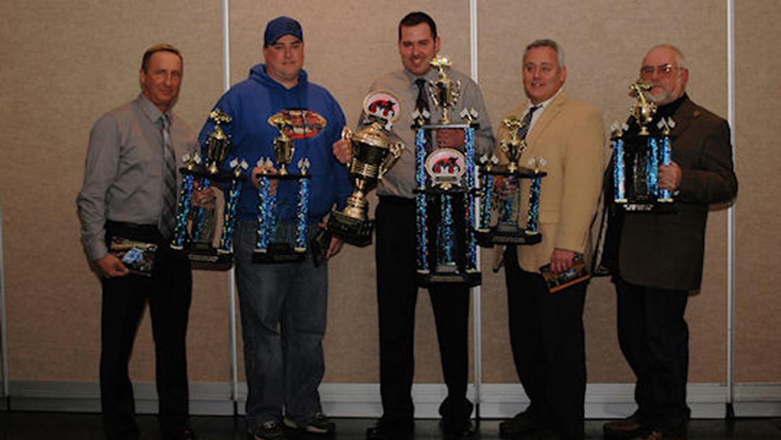 2011 TSCS Top 5: Kamrath, Caho, Bradwell, Parsons, Clark.