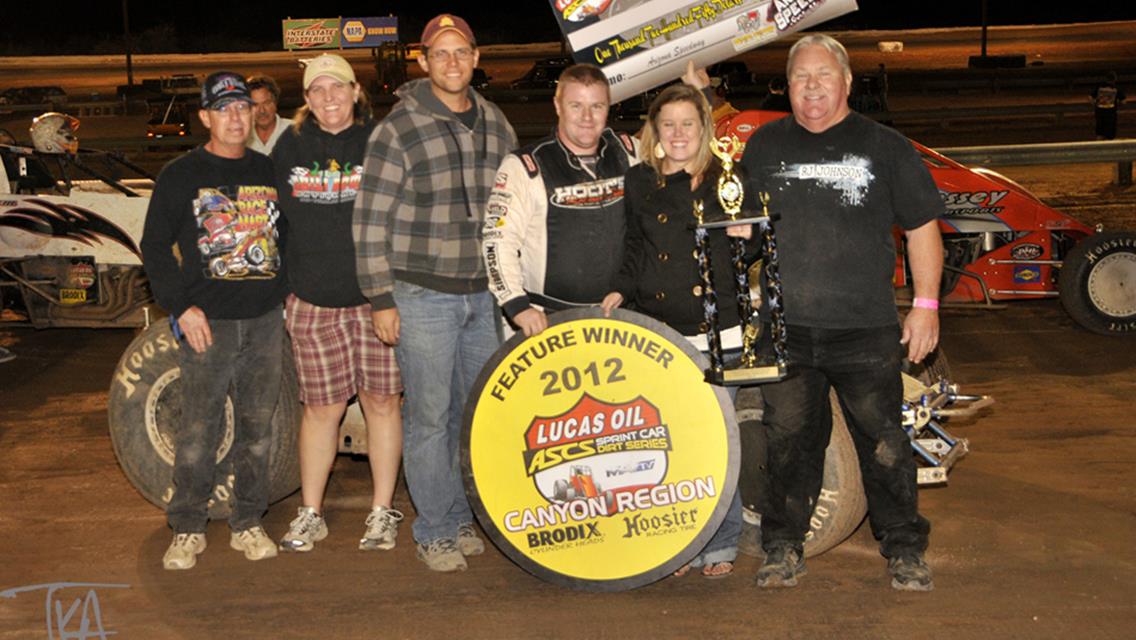 R.J. Johnson Shines at Arizona Speedway