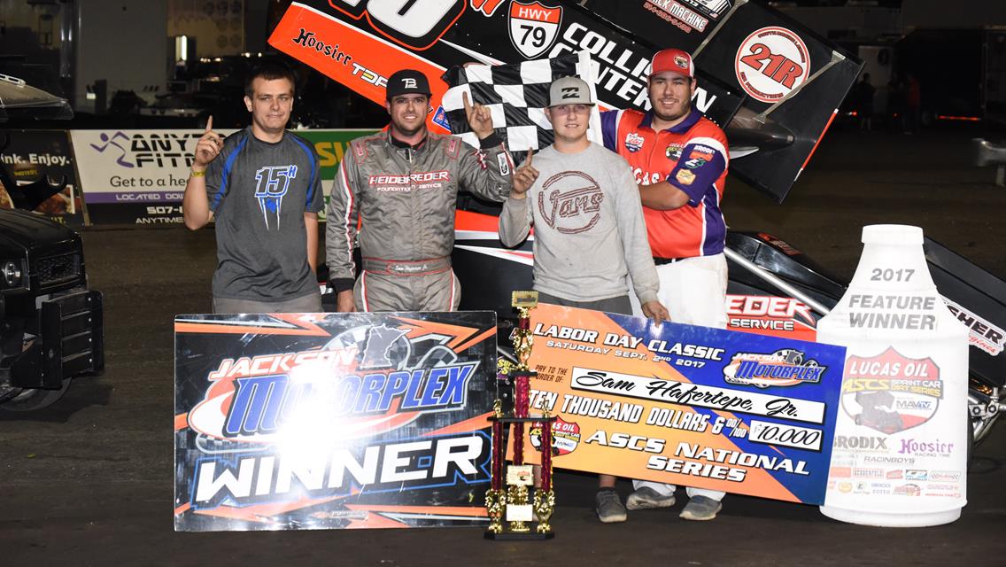 Sam Hafertepe, Jr. Pockets $10,000 At The Jackson Motorplex!
