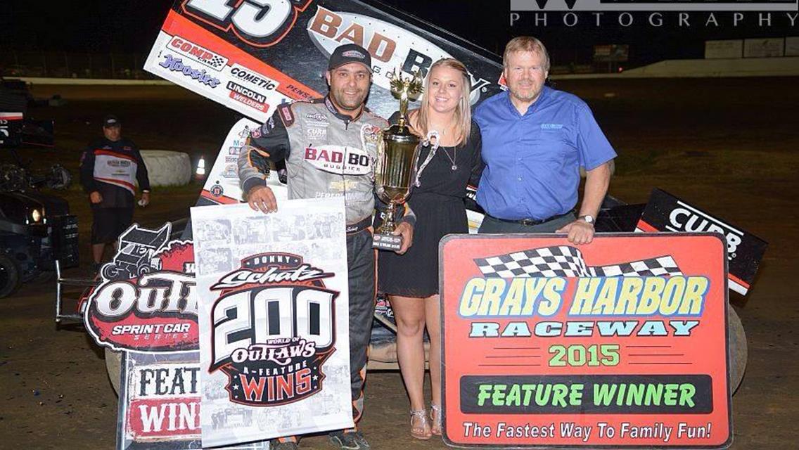 Donny Schatz Scores 200th Career World of Outlaws Sprint Car Series Win