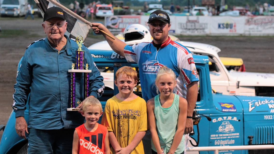DeBoer, Lonneman, Overgaard, Anderson Victorious