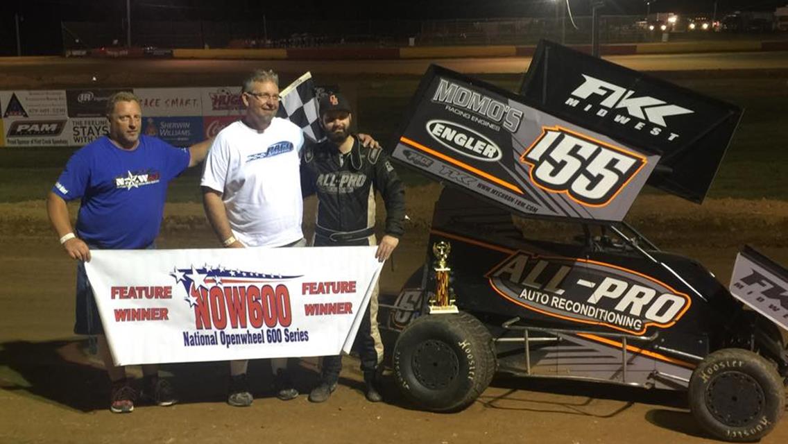 Harris Goes Back-to-Back in NOW600 Outlaw Competition as Flud Doubles Up in A-Class and Non-Wing Action.