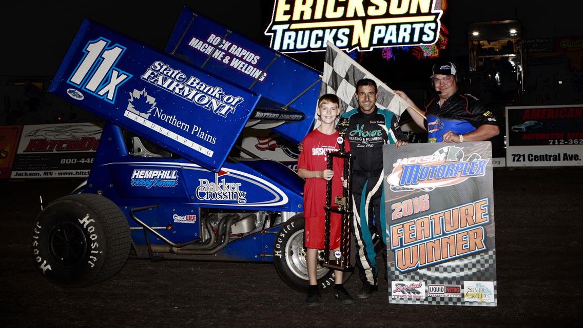 Bakker, Ledger and Amdahl Score First Feature Victories of Season at Jackson Motorplex