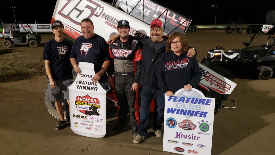 Hafertepe Completes Lucas Oil ASCS vs. GLSS Weekend Sweep At I-96 Speedway