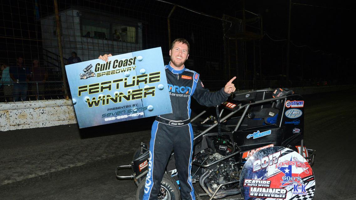 Martin and Elkins Top Night #1  at Gulf Coast Speedway