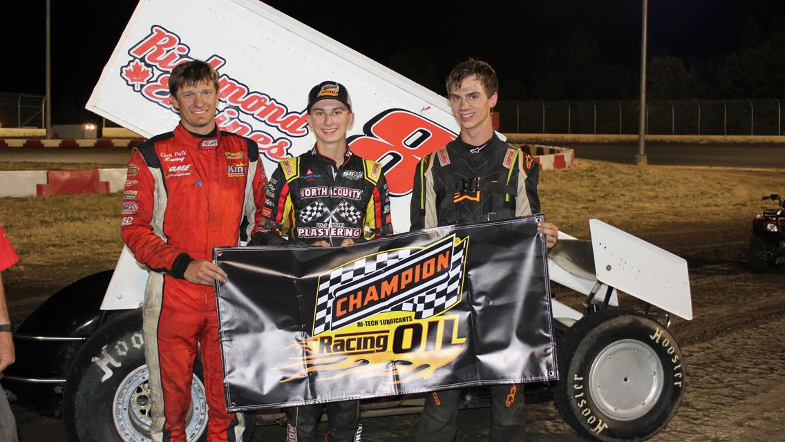 Michael Kofoid Wins His First Career Speedweek Northwest Race At Willamette Speedway
