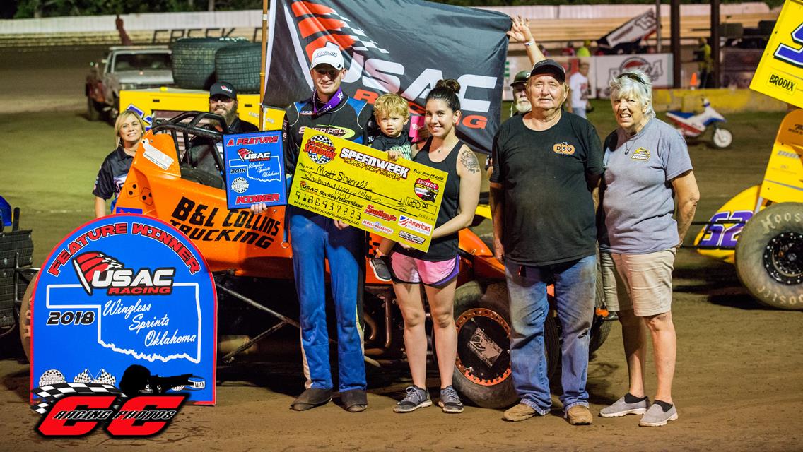 Swindell Triumphant With Lucas Oil ASCS In First Creek County Speedway Visit