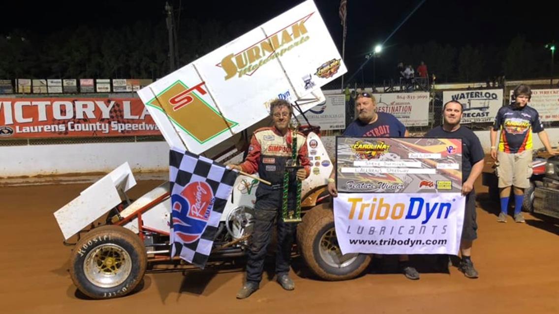 Surniak Scores Second Straight TriboDyn Lubricants Carolina Sprint Tour Triumph