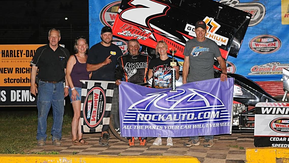 Harry Hanson Cruises to Victory on a Sweltering Saturday Night