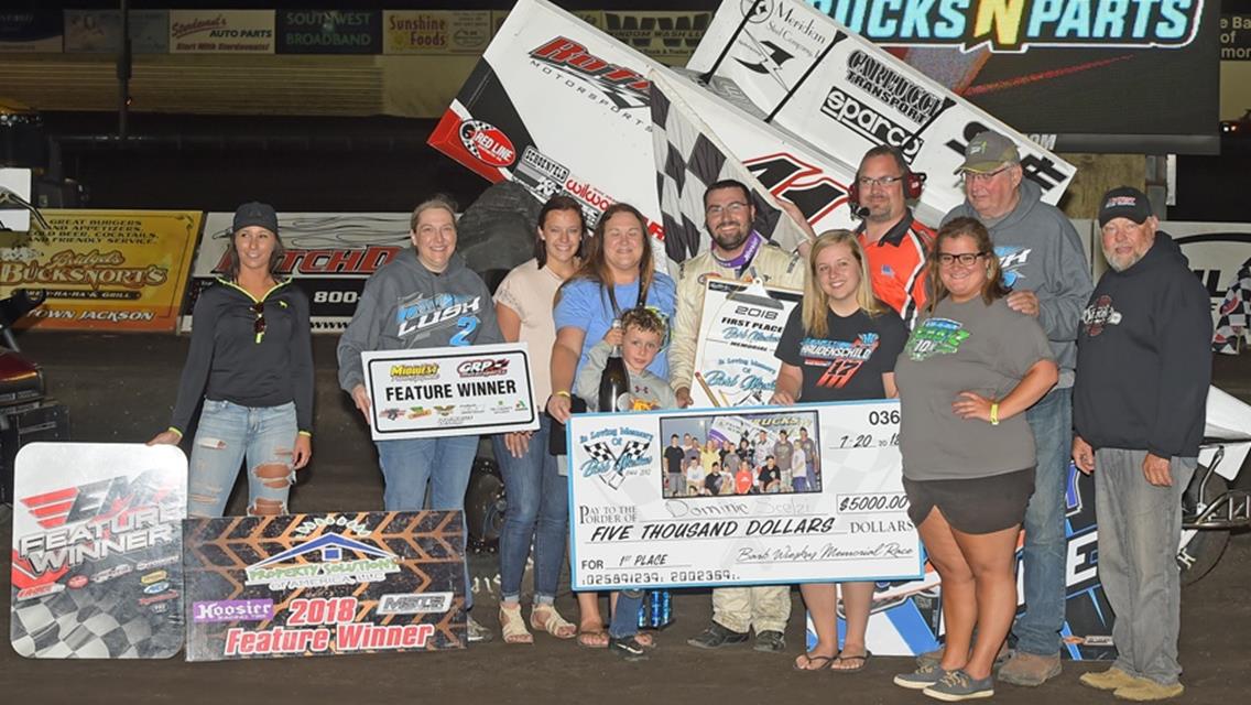 Scelzi, Lindberg and Kouba Capture Feature Wins at Jackson Motorplex