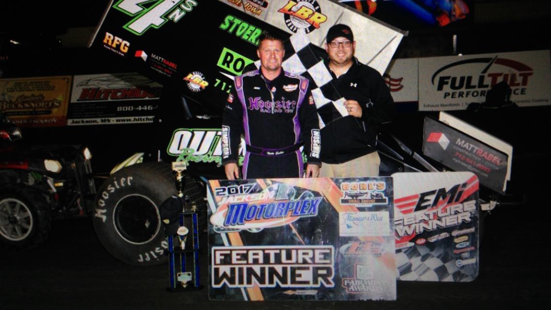 Johnson, Hollerich, Luinenburg and Looft Crowned Jackson Motorplex Champions