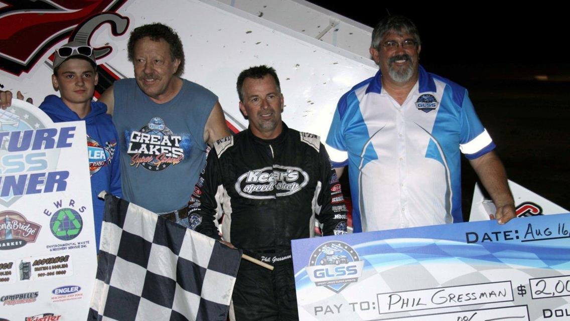 GRESSMAN WINS #6 UNDER FULL MOON