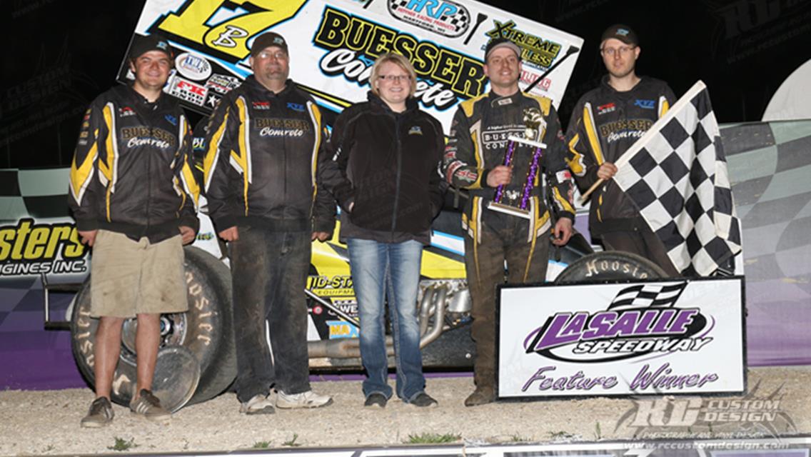 IRA’S KING HOLDS COURT – BALOG TOPS THE BEST FROM IRA AND MOWA TO CAPTURE SEASON OPENER AT LASALLE!