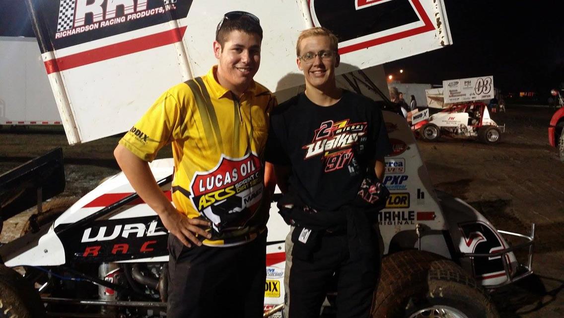 Walker Breaks Through with ASCS Sooner at Creek County Speedway