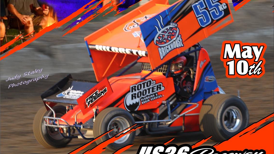 ASCS Warrior Region and Sprint Series of Nebraska Set for Friday, May 10