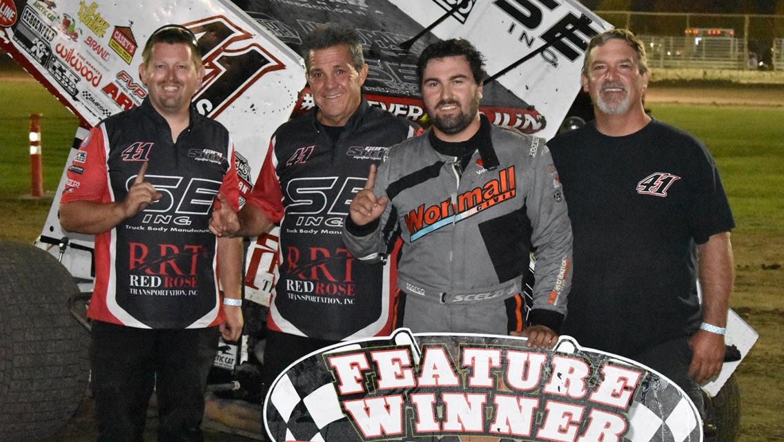 Dominic Scelzi Victorious at Ocean Speedway in Only Third Race Since Injury