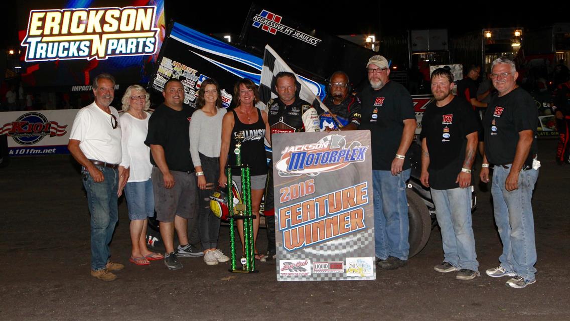 Dollansky Claims Big Payday at Jackson Motorplex; Winters and Anderson Also Score Marquee Wins during State Bank of Fairmont Night