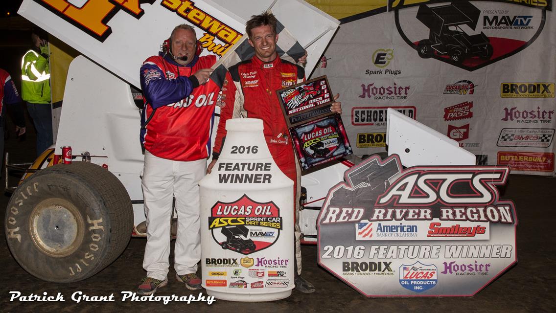 Carney Snags Lucky No. 13 At Creek County Fall Fling With Lucas Oil ASCS