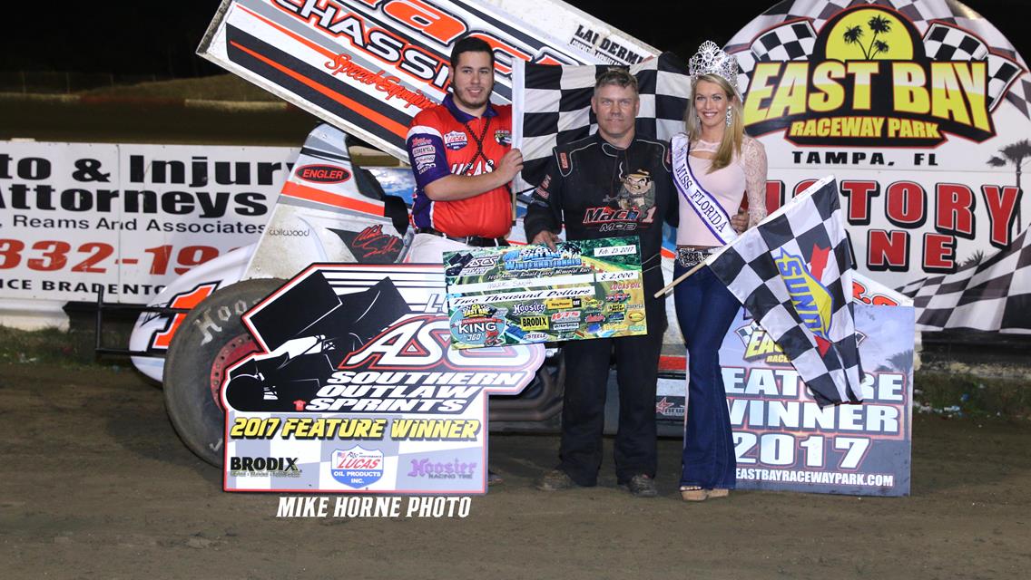Mark Smith Takes King of the 360’s Opener With ASCS Southern Outlaw Sprints