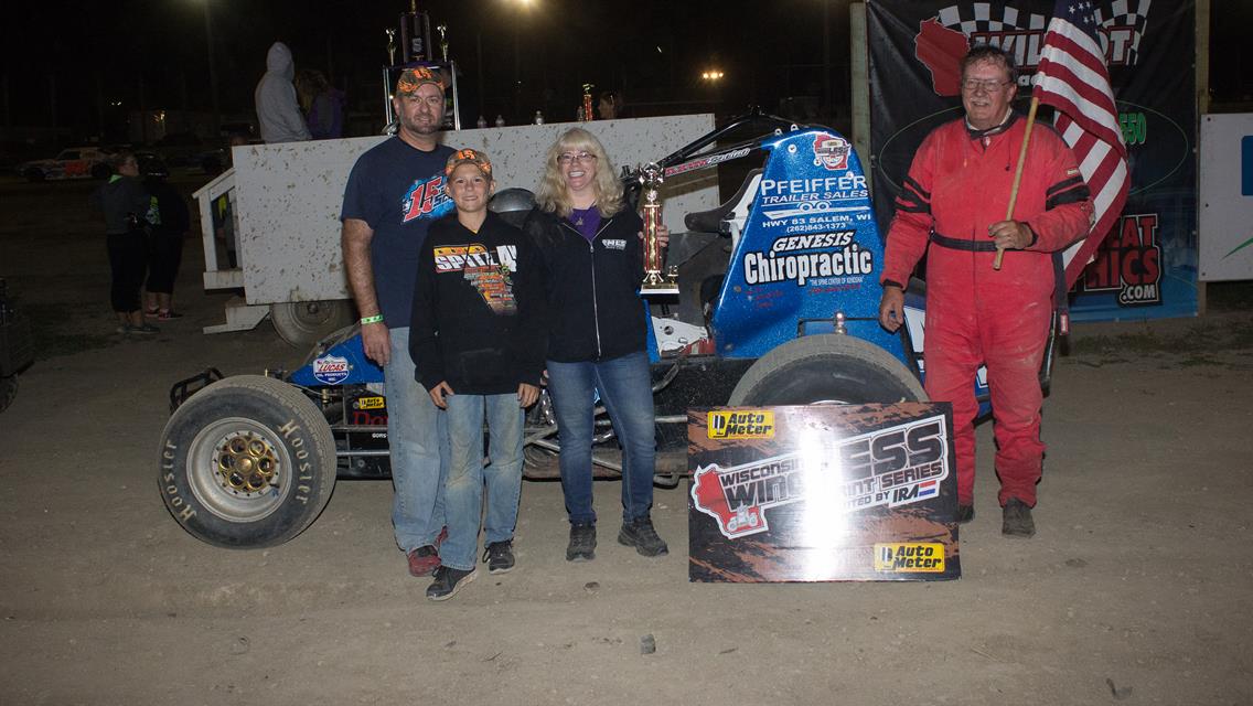 Dennis Spitz Takes the Win at the Final Wilmot Race of 2018
